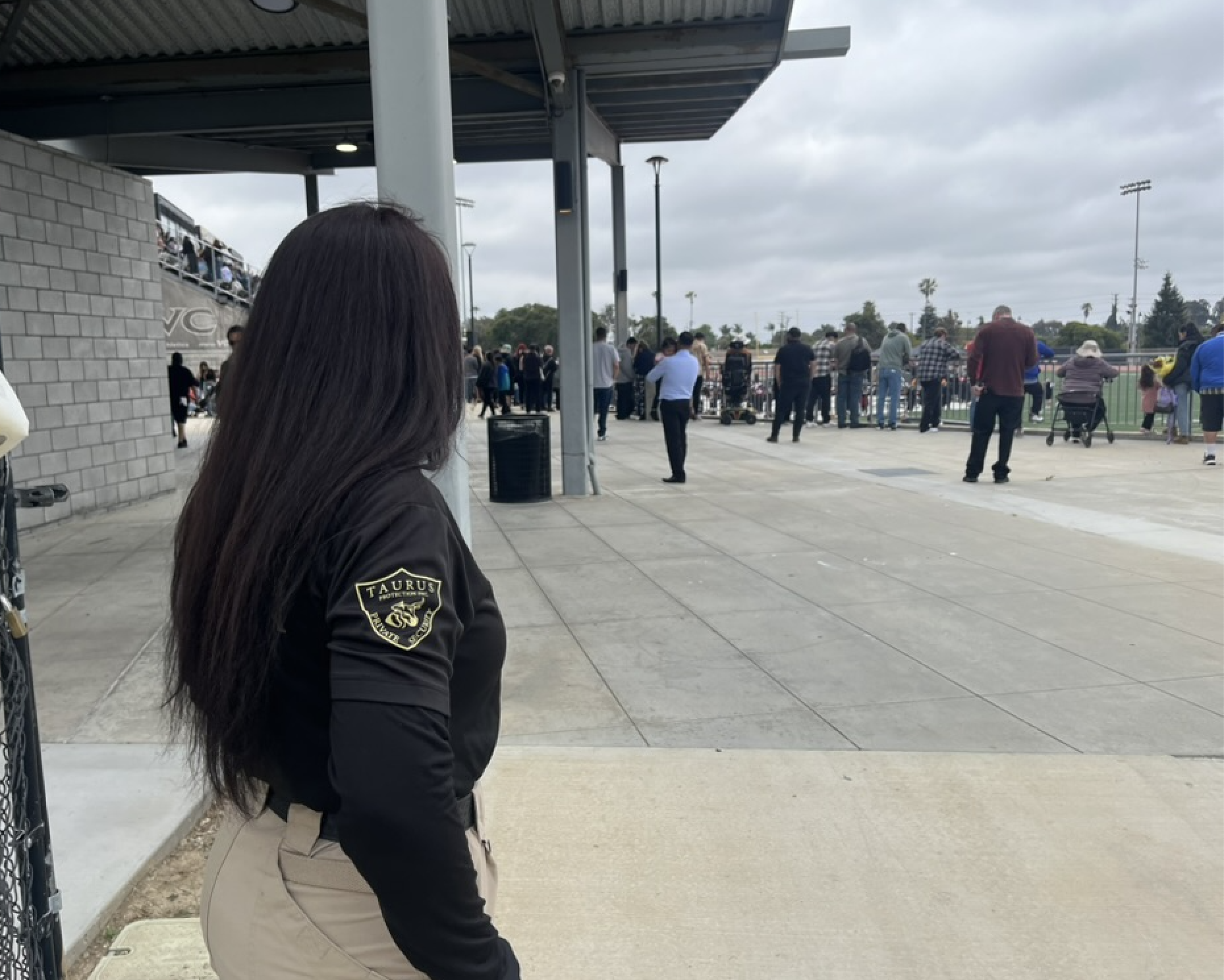 Taurus Protection officers in professional security uniforms