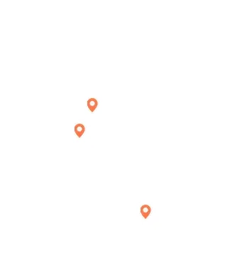 California service area map