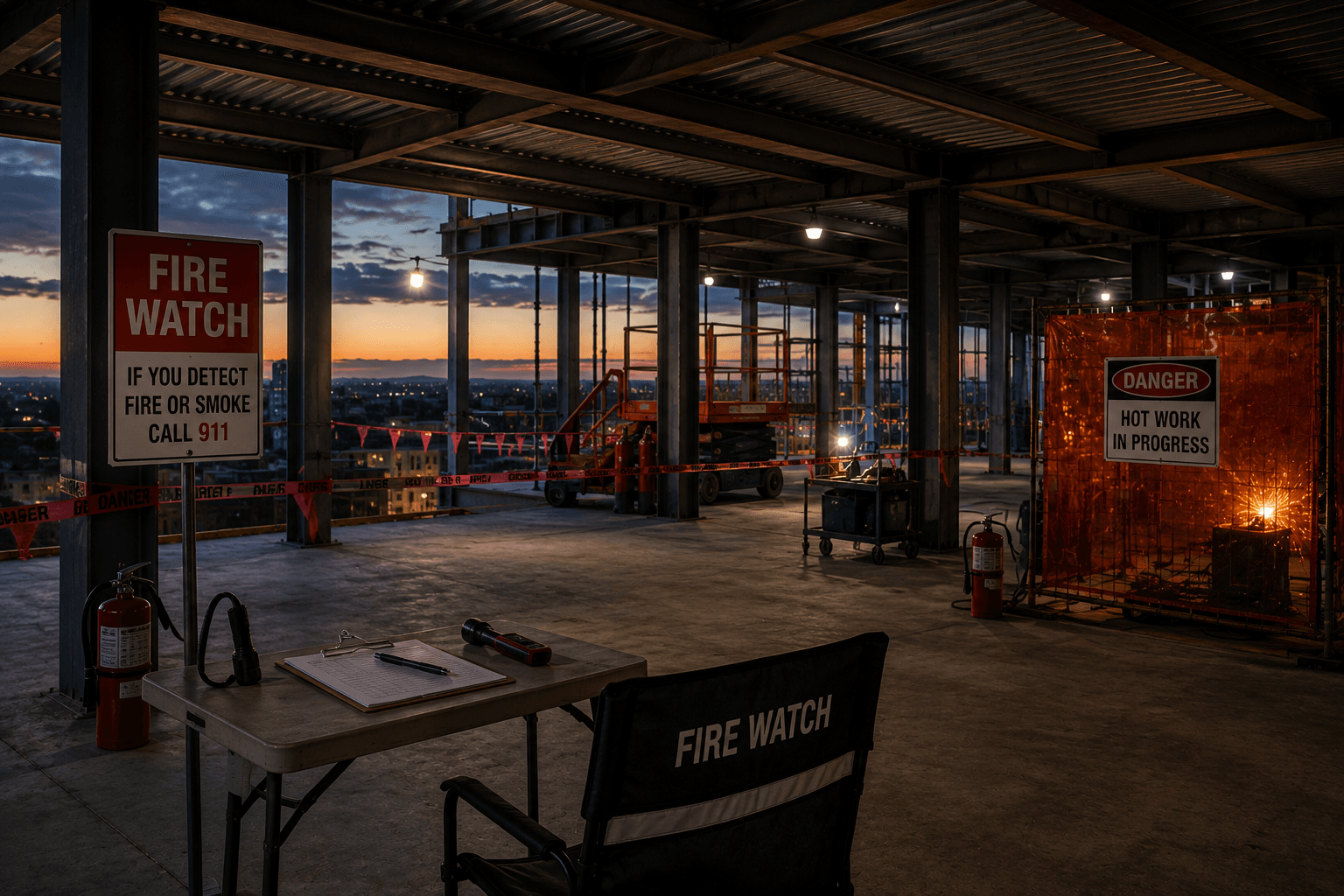Fire watch officer